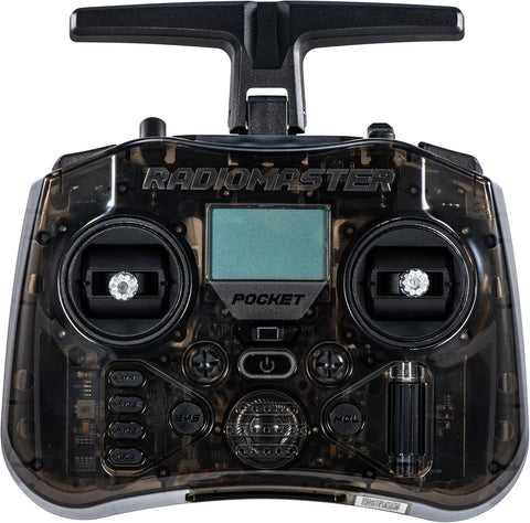 Included accessories: USB-C cable and custom carry pouch for Pocket ELRS