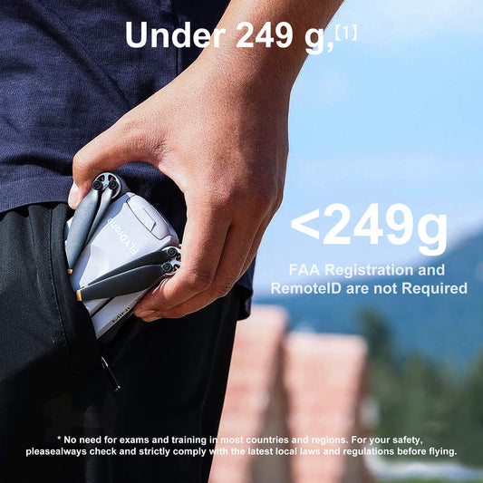 STARTFPV MINI X foldable portable camera drone with compact body and expanded flight size