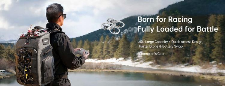 STARTFPV BP2 FPV drone backpack banner for mobile view