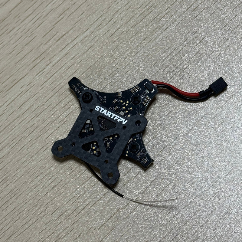 STARTFPV FPV flight controller board close-up detail, core circuit board & component layout for FPV drones
