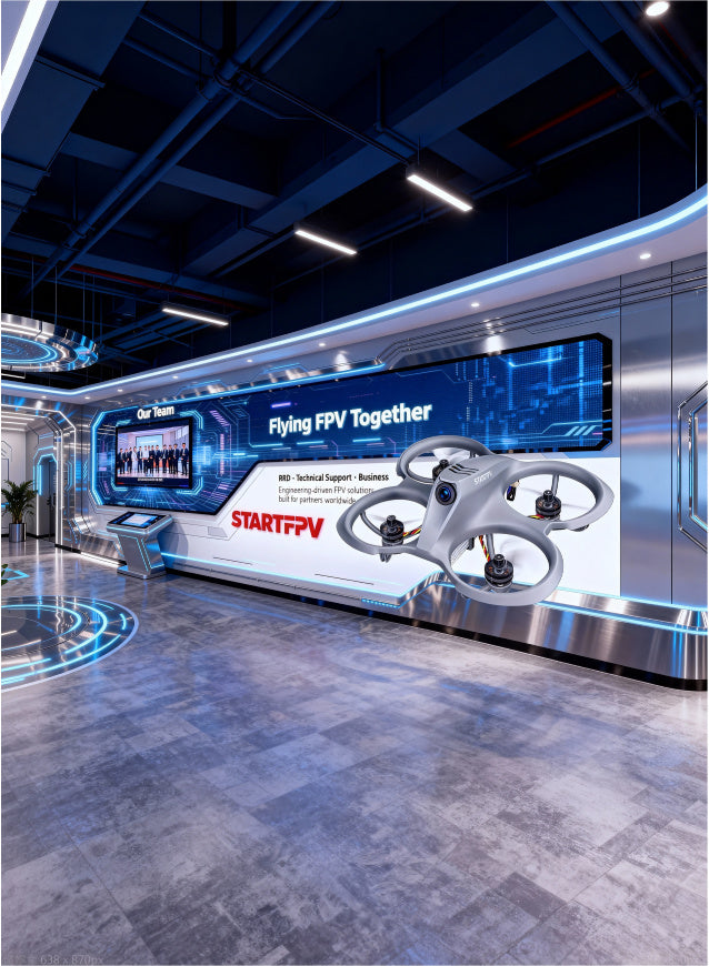STARTFPV team driving FPV innovation through R&D, technical support, and business expertise