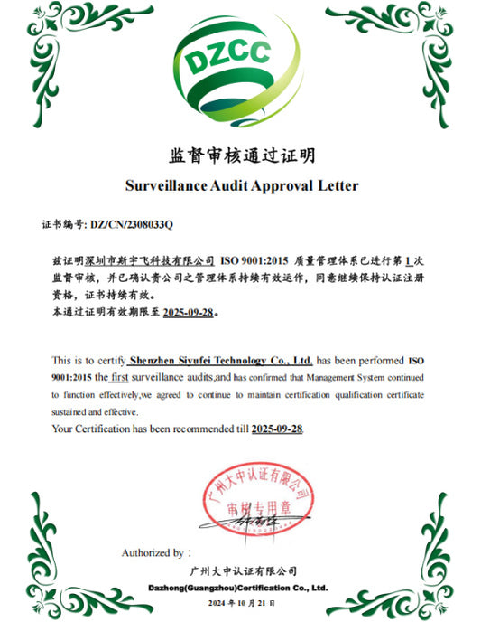 STARTFPV ISO 9001 certified FPV drone and accessories manufacturer