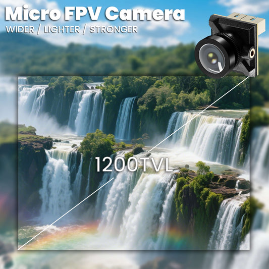 STARTFPV T8-C2 1200TVL FPV camera providing clear and detailed video with natural colors